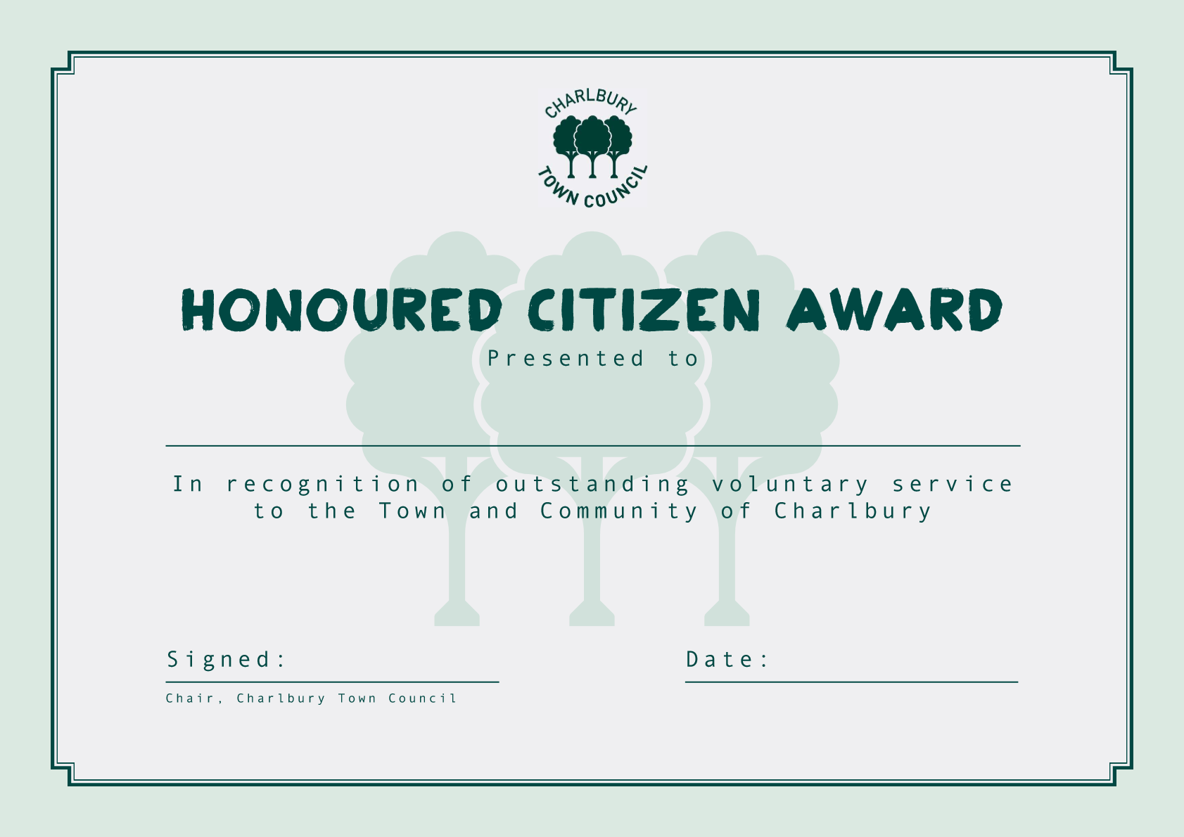 🌟 Honoured Citizen Awards 2025 🌟